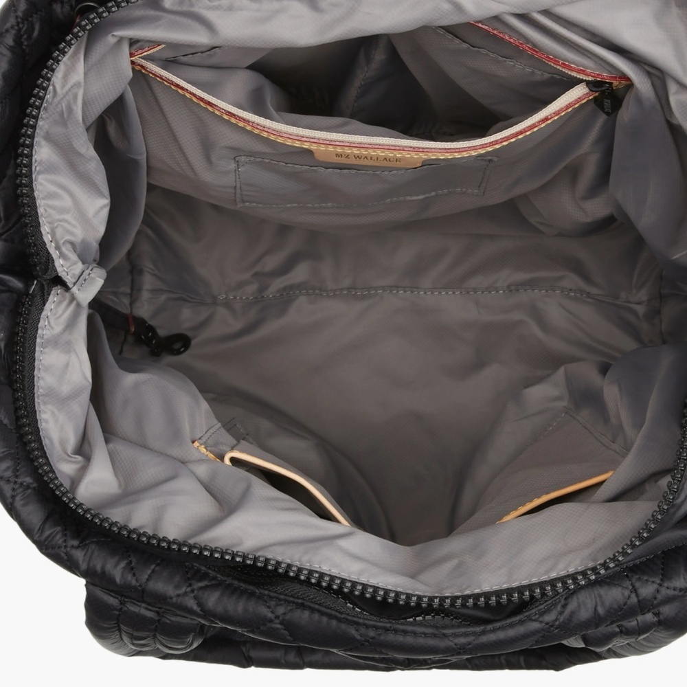 MZ Wallace Medium Metro Deluxe Tote in Black